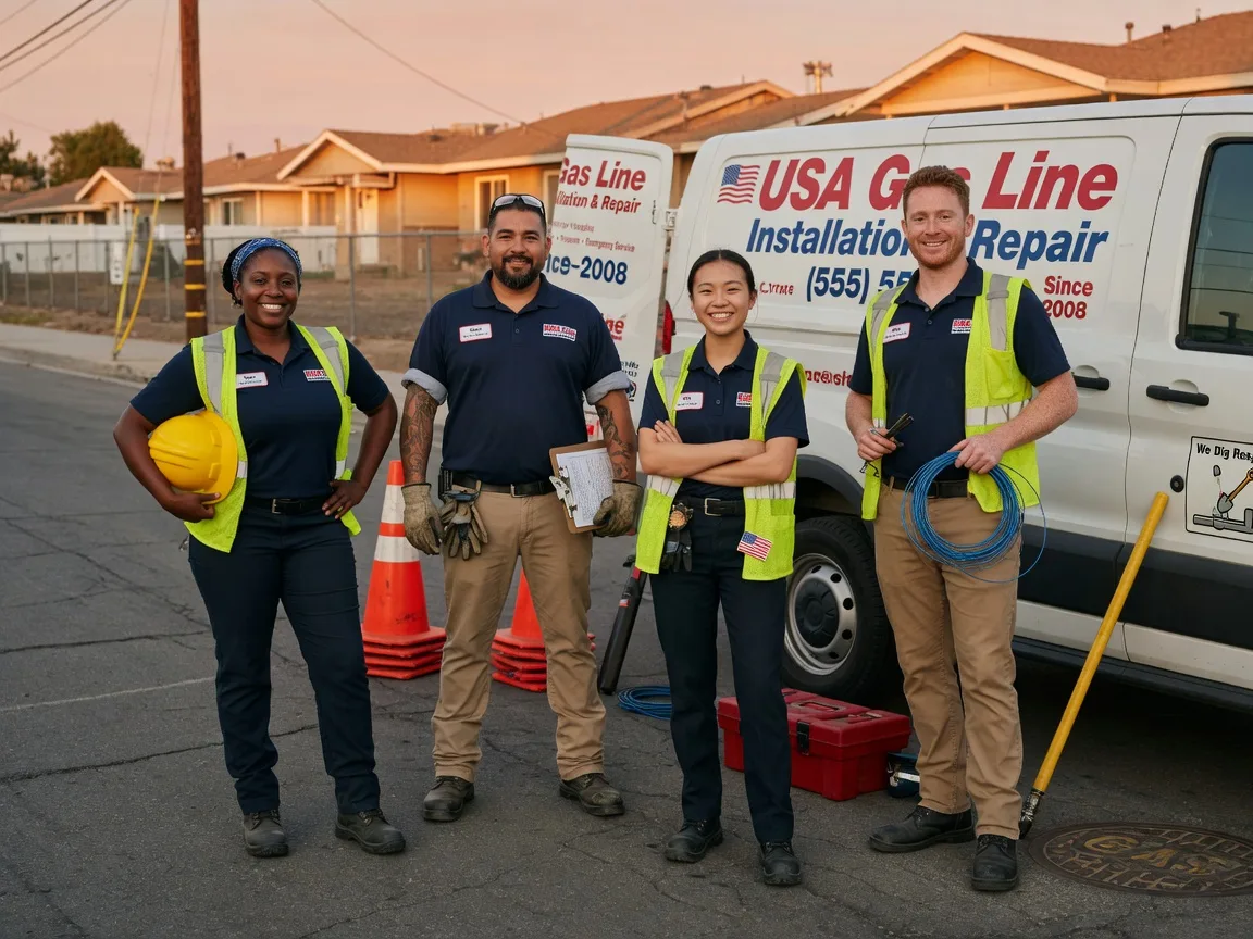 Gas Line Installation company in Liberty Center, IA